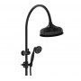 Lillian Twin Shower Matte Black